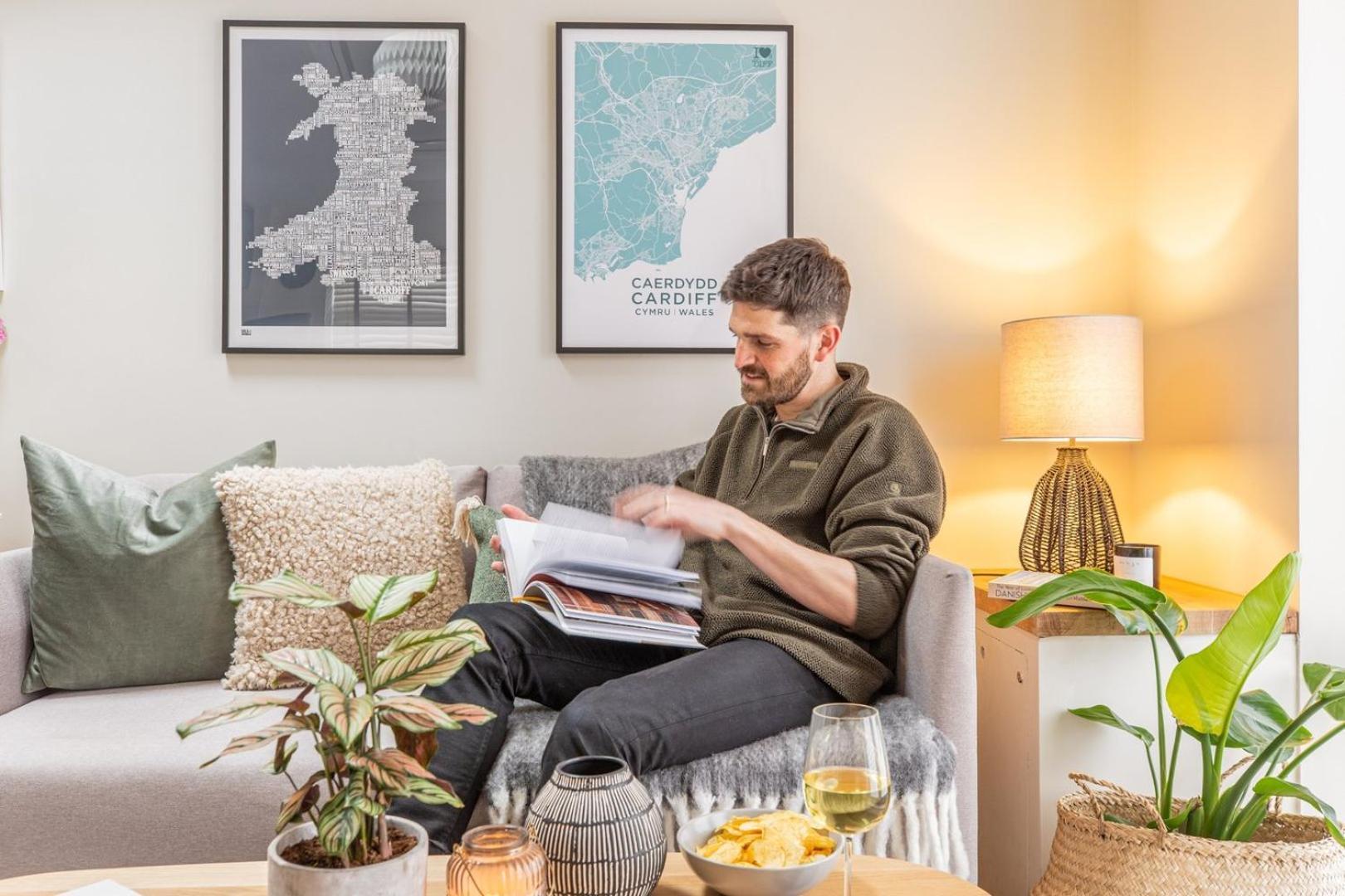 Cohost Partners | Close To City Centre | One Br! Cardiff Luaran gambar